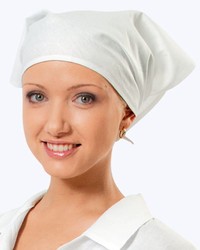 Косынка белая