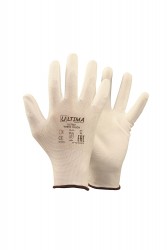 Перчатки Ultima ULT620 White Touch нейлоновые с полиуретановым покрытием Артикул: ПЕР507