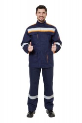 Костюм от электродуги усиленный СП02-Л 47,8 кал/см² Артикул: КОС106
